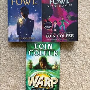 Artemis Fowl and WARP Book Set